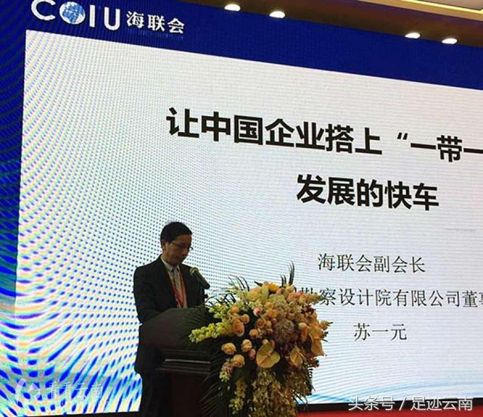 云南工程勘察设计院有限公司董事长苏一元致辞
