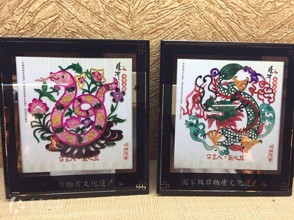 皮影艺术品
