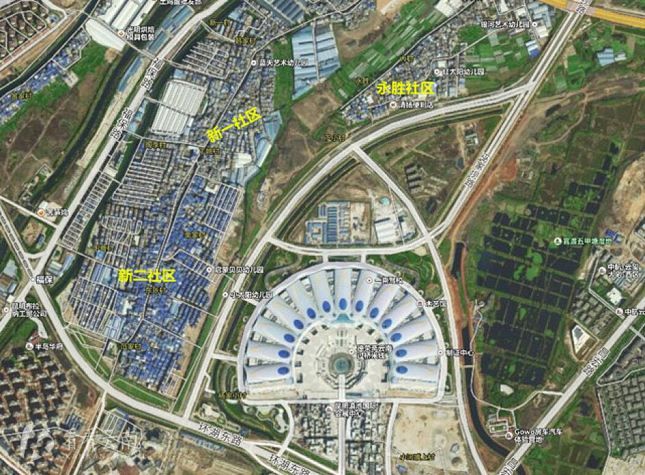 永胜、新一社区征地拆迁范围