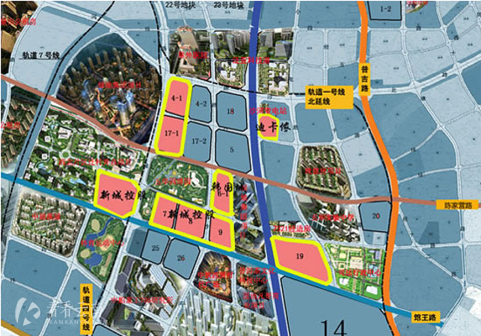 五华泛亚新区用地规划及项目入驻情况