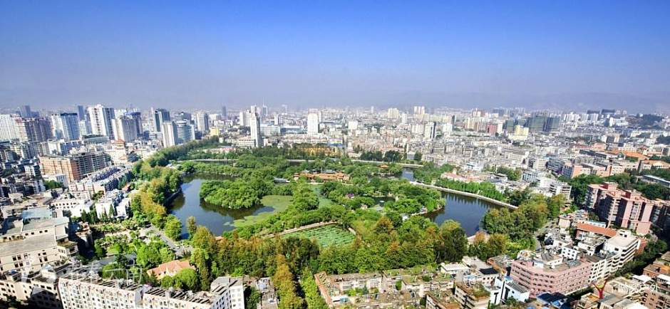 翠湖片区俯瞰图