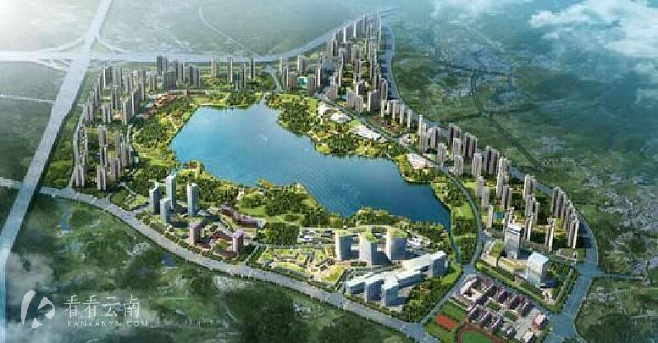 东白沙河片区未来建设效果图