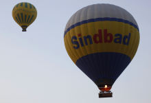 在卢克索乘坐热气球 俯瞰尼罗河-看看云南