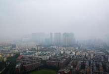 今日云南|昆明北市区，烟雨朦胧-看看云南