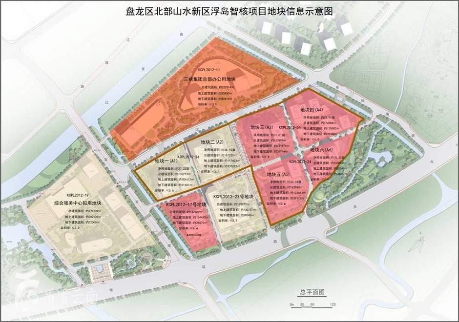 KCPL2012-17号地块位置示意图