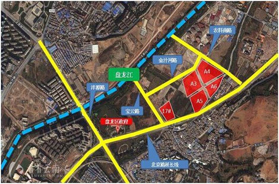 地块区位示意图