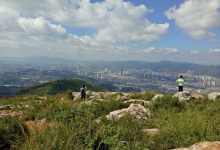 今日云南|长虫山眺望昆明城-看看云南