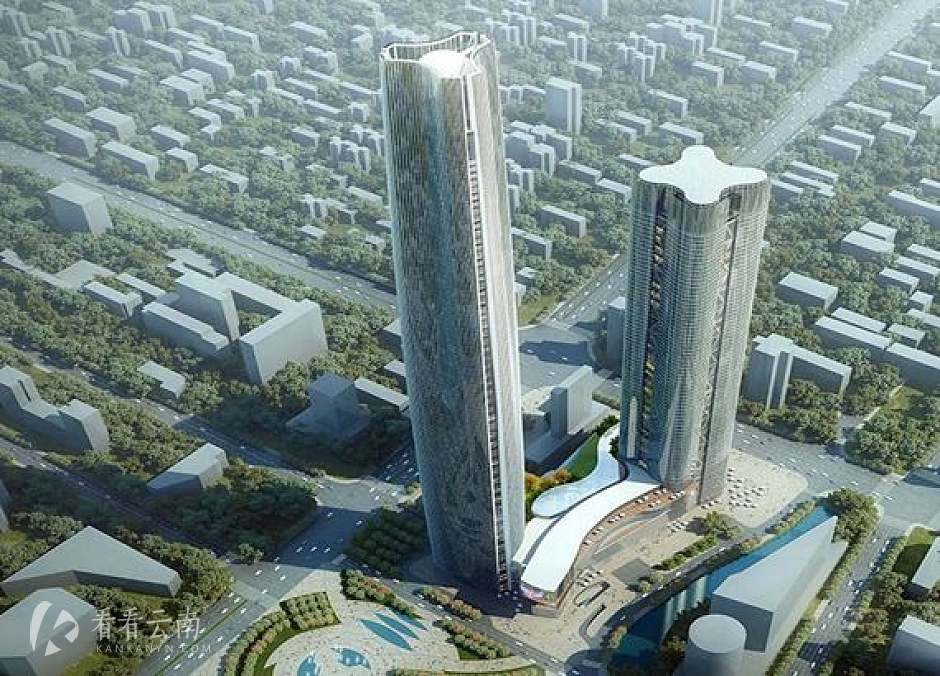 “春之眼”商业中心效果图