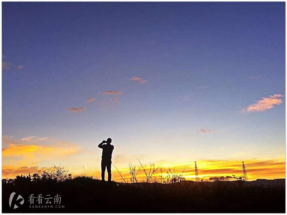 今日云南|呈贡的早霞