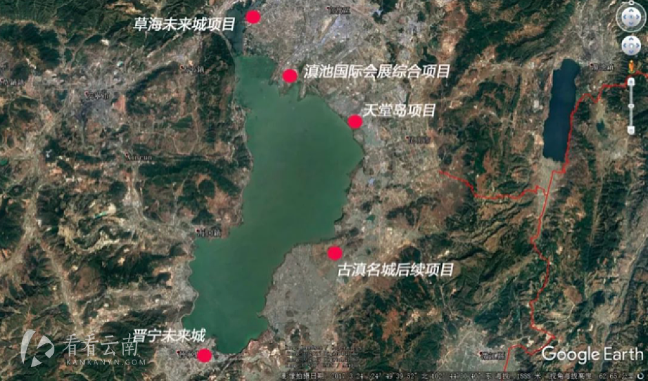 云南城投系已知环滇项目布局