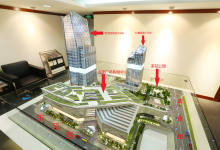 昆明恒隆广场沙盘模型首次亮相-看看云南