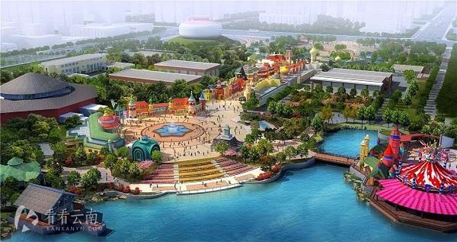 草海万达城效果图