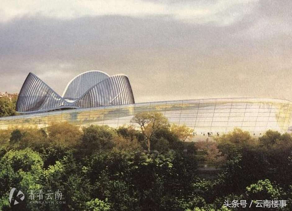 高楼迷论坛网友提供的国家植物博物馆效果图