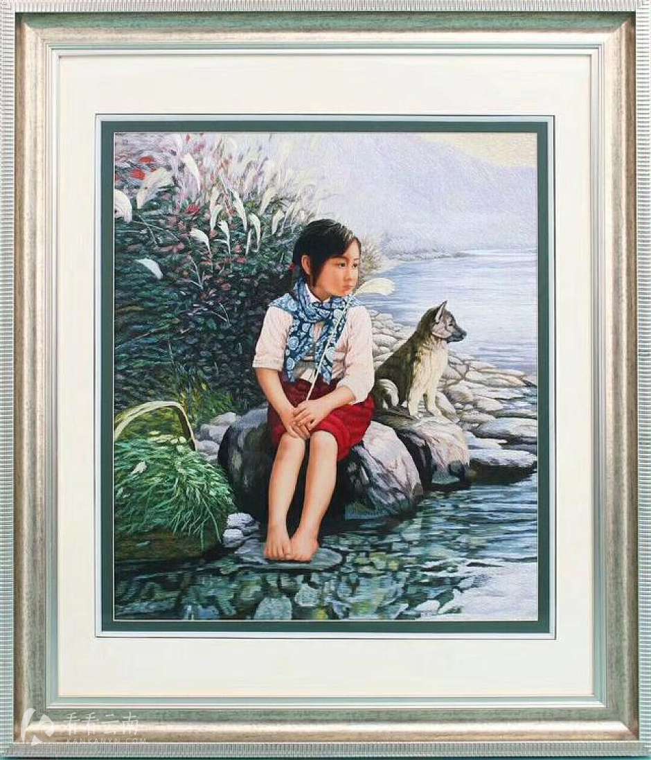 段朋江作品：打猪草
