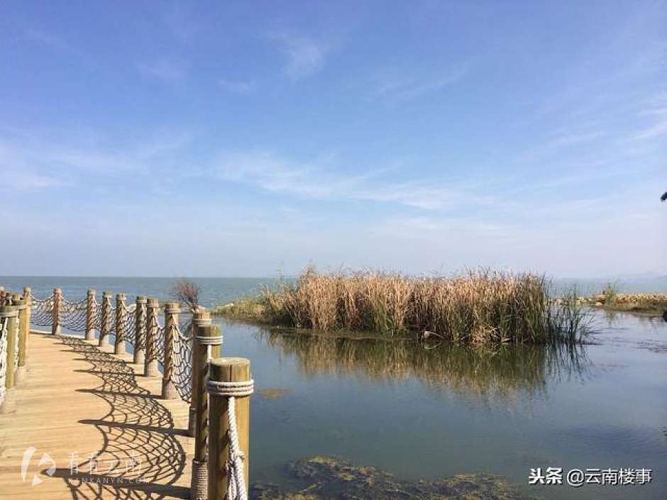 昆明，滇池南岸