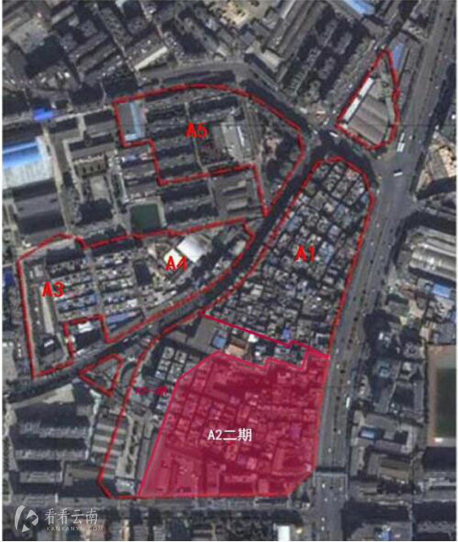下马村城中村改造项目用地示意图