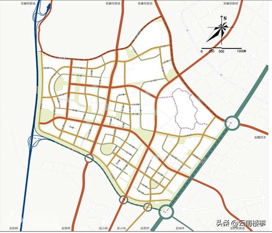 职教基地的道路交通规划