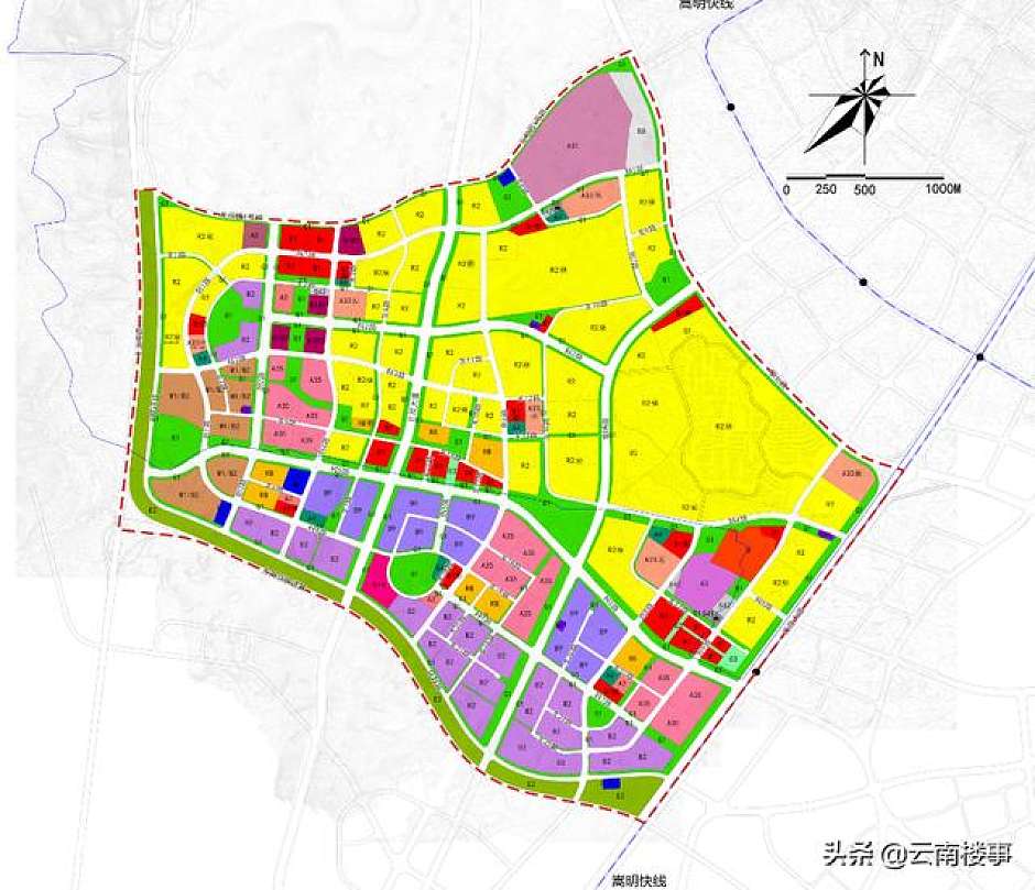 嵩明职教基地用地规划