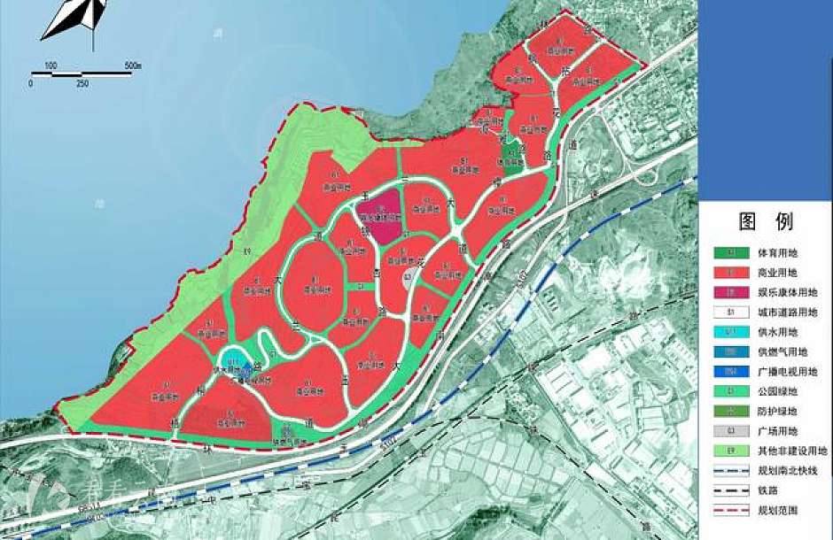 晋宁大湾区控制性详规