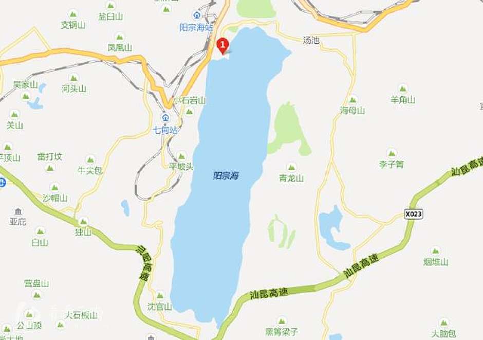 （阳宗海区位图）