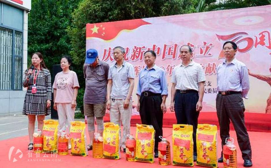慰问老党员、困难党员