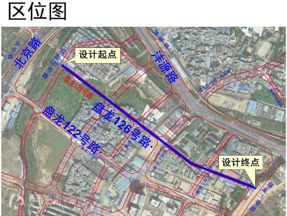 盘龙126号路区位图