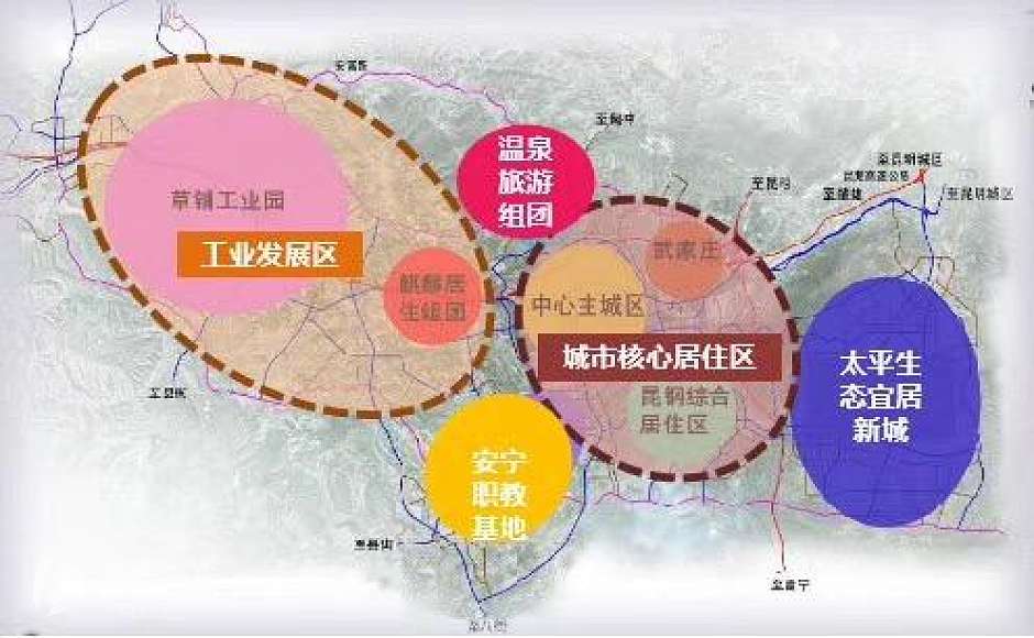 安宁，片区定位