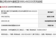 华侨城5967万元转让其云南德宏房企100%股权及债权-看看云南