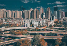 昆明人每天堵在这么美的立交桥上，真幸福！-看看云南