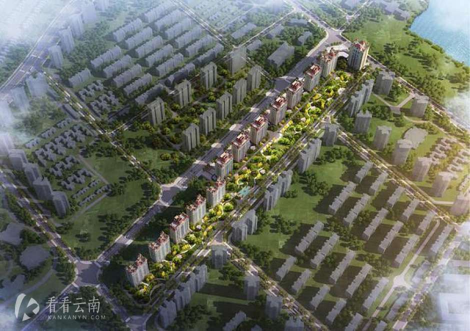 昆明嘉丽泽恒大养生谷D03商业地块效果图