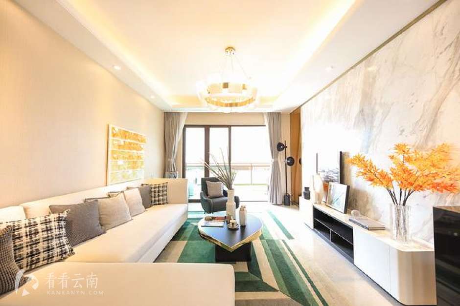 中交·碧桂园·映象美庐约120平米听澜户型样板房实景