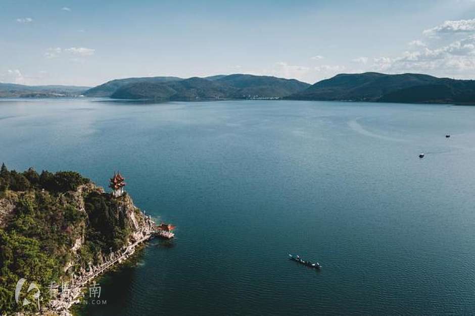 抚仙湖实拍图