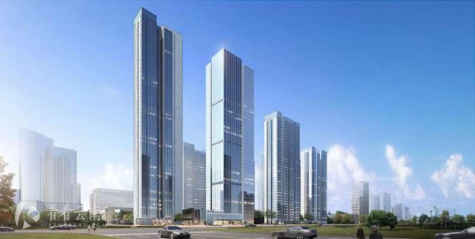 恒大珺睿建筑立面效果图