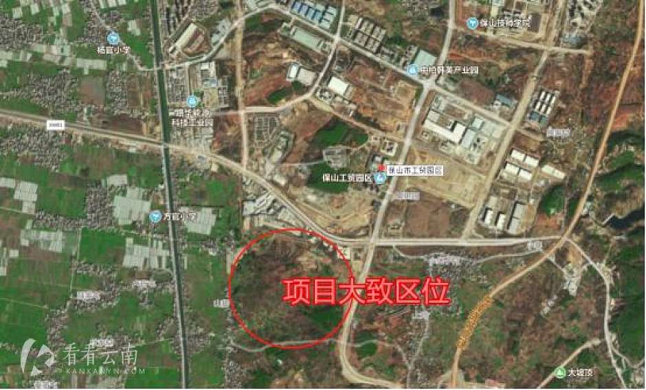 项目大致区位