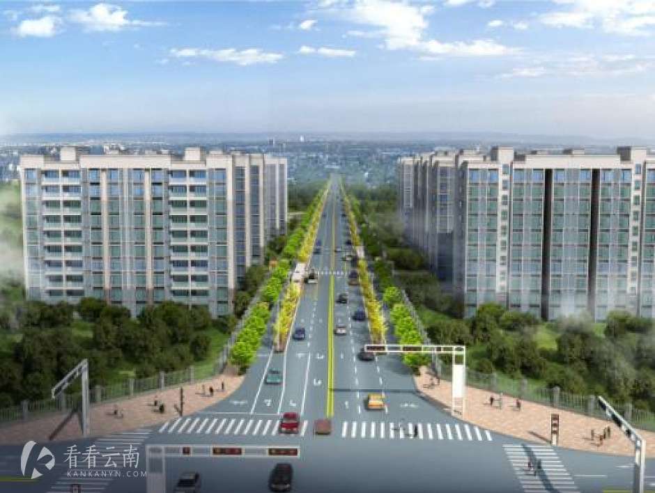 西亮塘路效果图