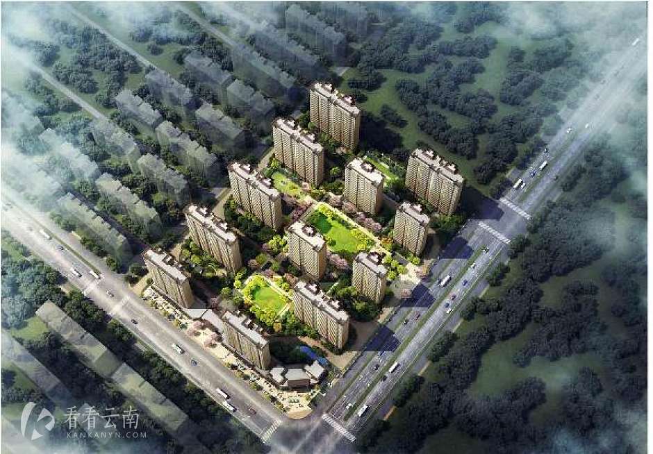 中梁嵩明项目效果图