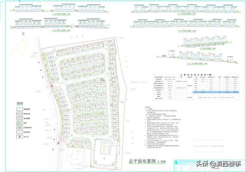 溪山语项目平面图