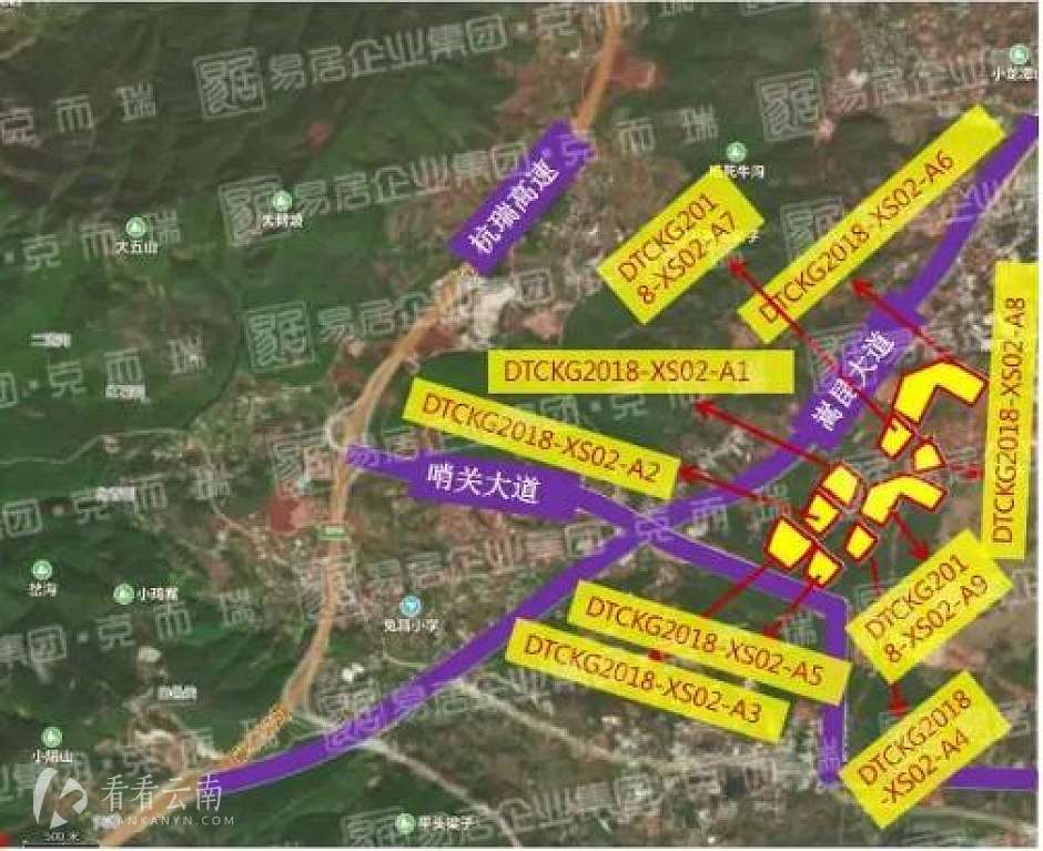 招商蛇口竞得地块位置示意图（据克而瑞）