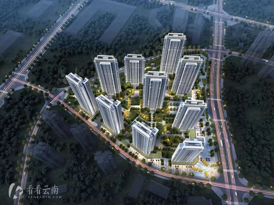招商雍和府鸟瞰图