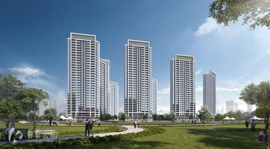 招商雍和府建筑立面效果图