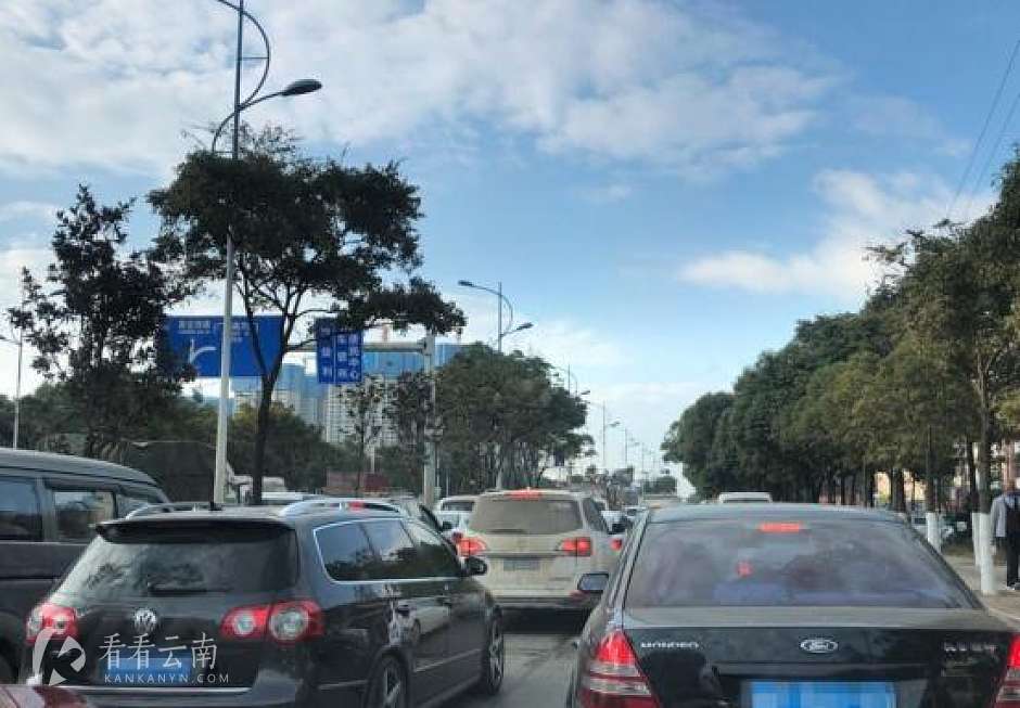 昌宏路拥堵现状 图源网络