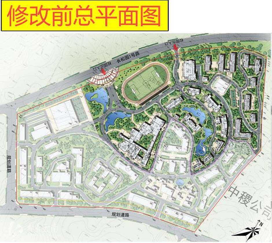 云南经贸外事职业学院新校区建设项目一期建设工程修改前平面图
