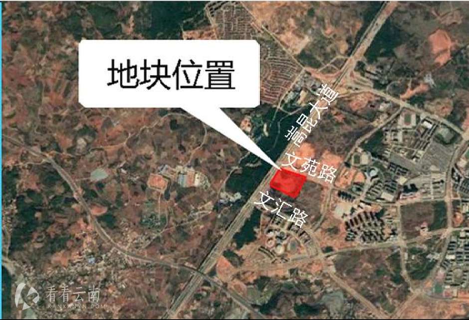 云谷小区项目（8号地块）二期区位图