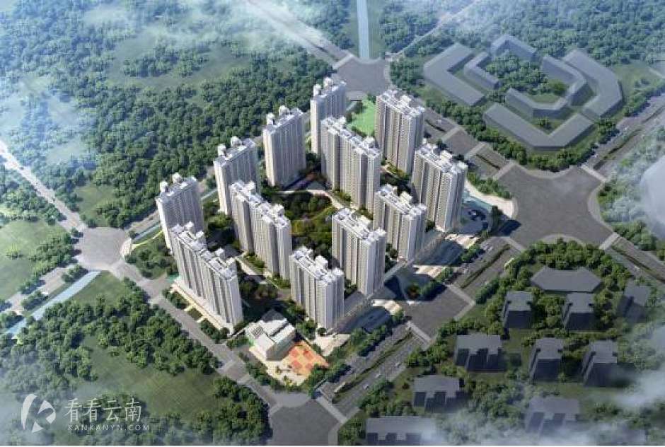 海伦堡·晋云府鸟瞰设计图