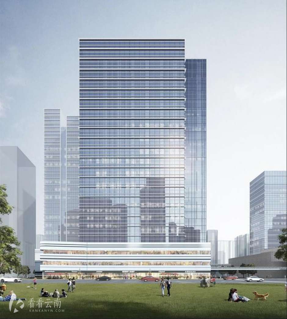 A3号地块建筑立面效果图