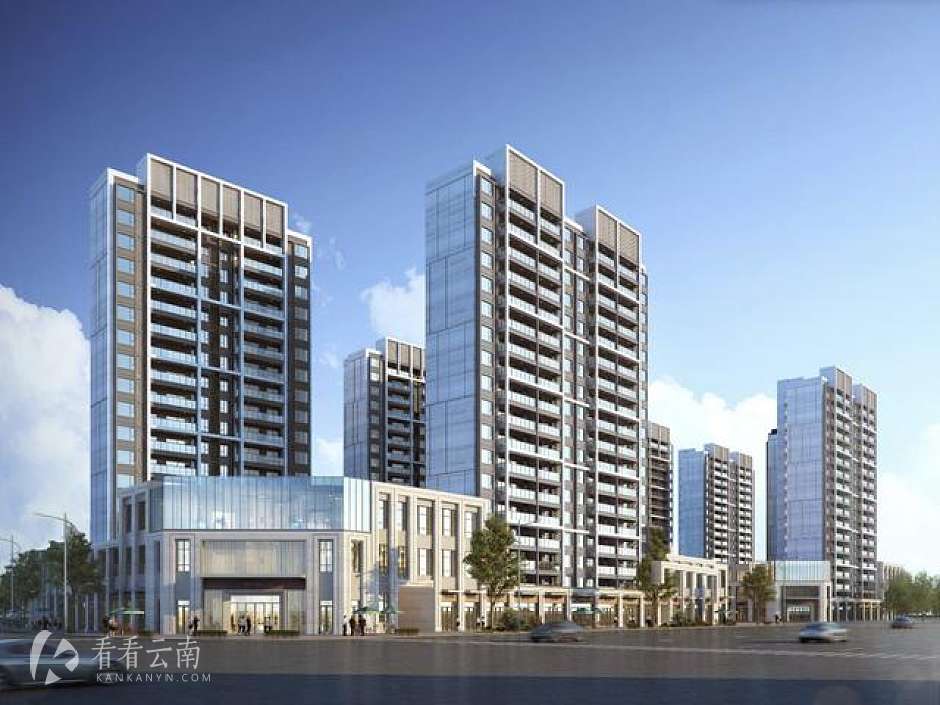 A6号地块建筑立面效果图