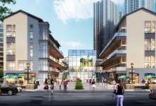 昆明呈贡泛亚城邦三期配套商业街即将动工，拟打造10栋商业建筑-看看云南