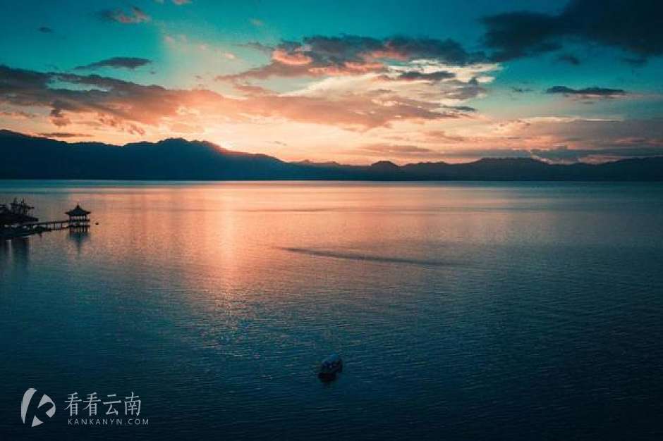 抚仙湖实拍图