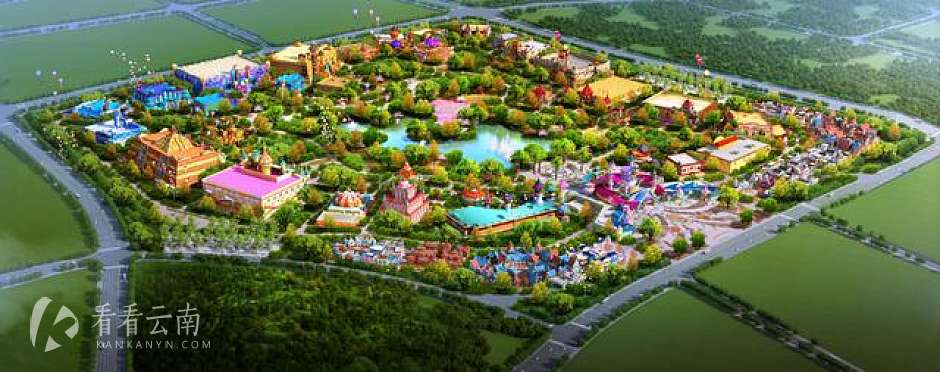 昆明恒大童世界项目效果图