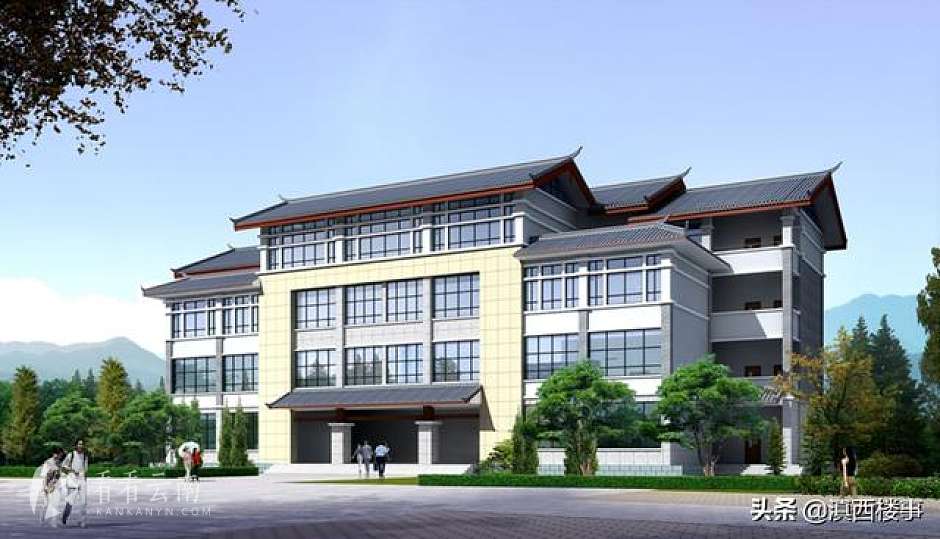 祥和学校综合楼项目效果图